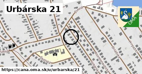 Urbárska 21, Čaňa