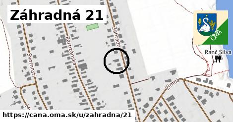 Záhradná 21, Čaňa