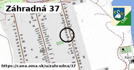 Záhradná 37, Čaňa