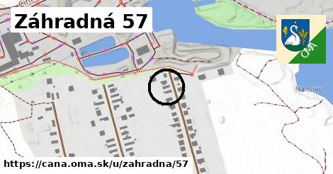 Záhradná 57, Čaňa