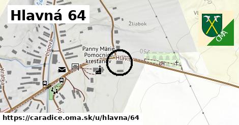 Hlavná 64, Čaradice