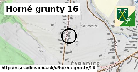 Horné grunty 16, Čaradice