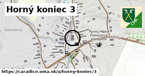 Horný koniec 3, Čaradice