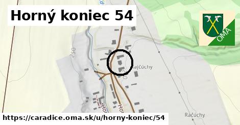 Horný koniec 54, Čaradice