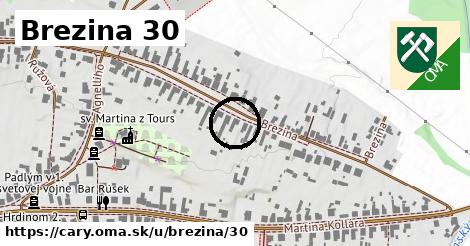 Brezina 30, Čáry