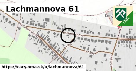 Lachmannova 61, Čáry