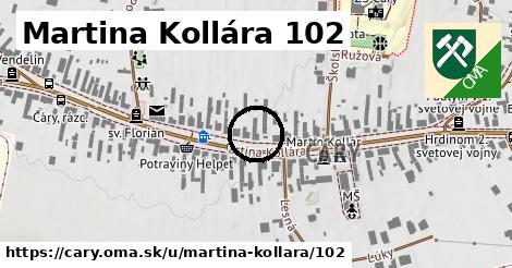 Martina Kollára 102, Čáry