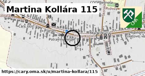 Martina Kollára 115, Čáry