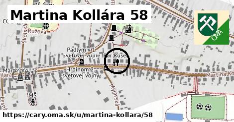 Martina Kollára 58, Čáry