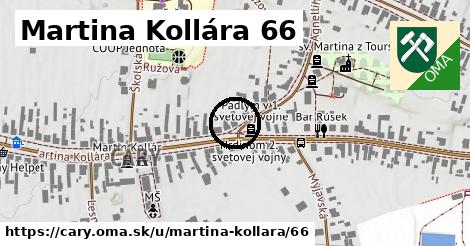 Martina Kollára 66, Čáry