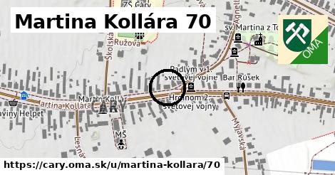 Martina Kollára 70, Čáry