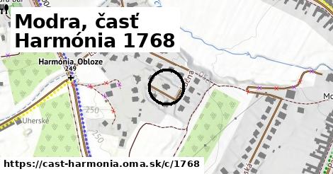 Modra, časť Harmónia <span class="supisne">1768</span>