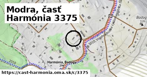 Modra, časť Harmónia <span class="supisne">3375</span>