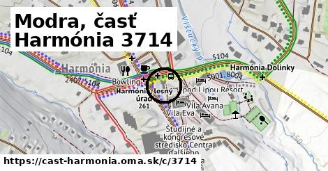 Modra, časť Harmónia <span class="supisne">3714</span>