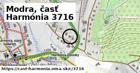 Modra, časť Harmónia <span class="supisne">3716</span>