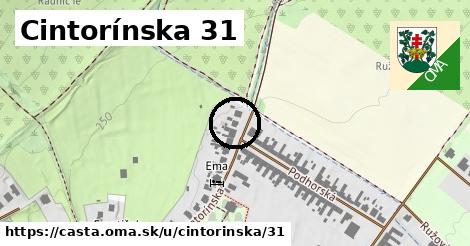 Cintorínska 31, Častá