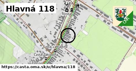 Hlavná 118, Častá