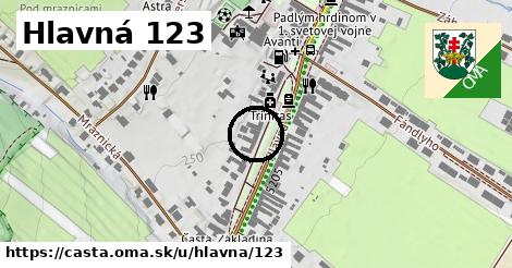 Hlavná 123, Častá