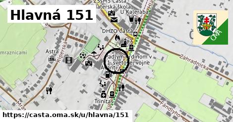 Hlavná 151, Častá