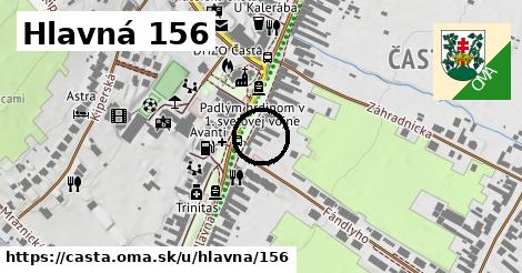 Hlavná 156, Častá