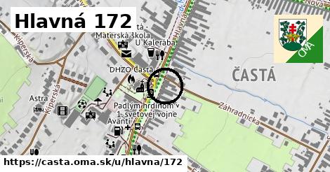 Hlavná 172, Častá