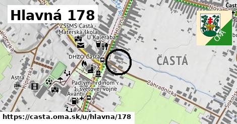 Hlavná 178, Častá