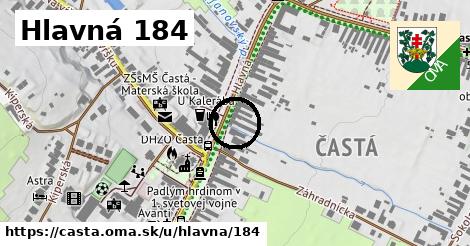 Hlavná 184, Častá