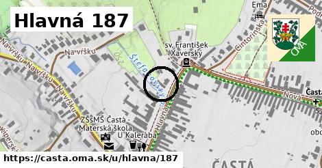 Hlavná 187, Častá