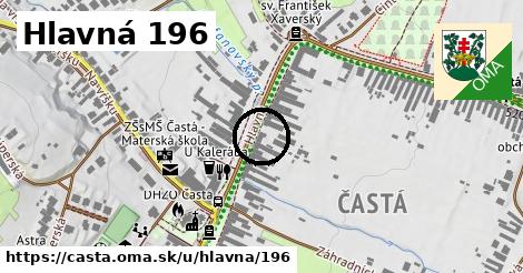 Hlavná 196, Častá