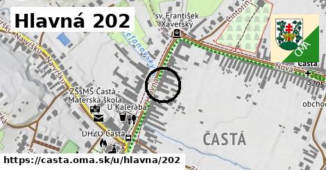 Hlavná 202, Častá