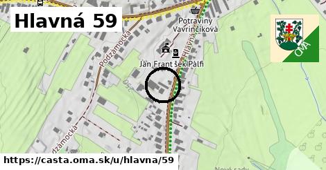 Hlavná 59, Častá