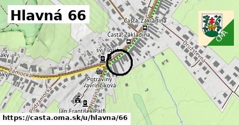 Hlavná 66, Častá