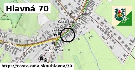 Hlavná 70, Častá