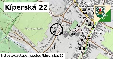 Kíperská 22, Častá