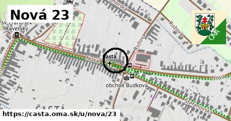 Nová 23, Častá