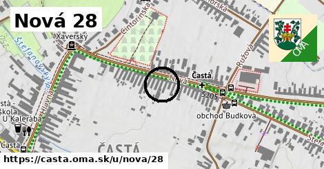 Nová 28, Častá