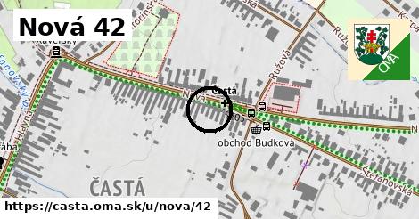 Nová 42, Častá