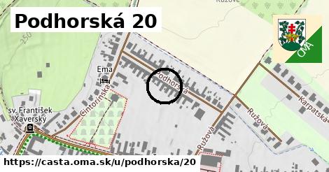 Podhorská 20, Častá