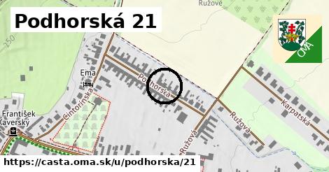 Podhorská 21, Častá