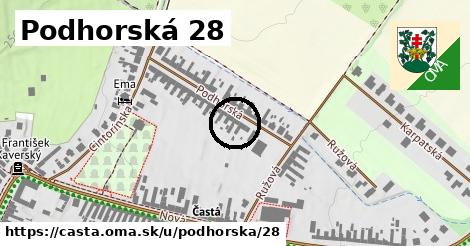 Podhorská 28, Častá