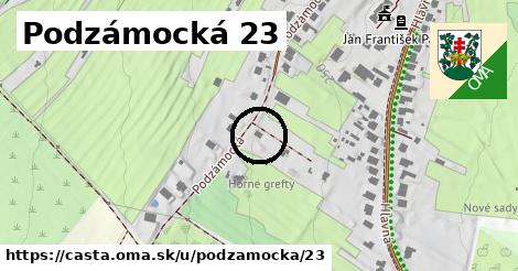 Podzámocká 23, Častá