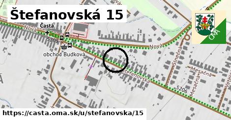 Štefanovská 15, Častá