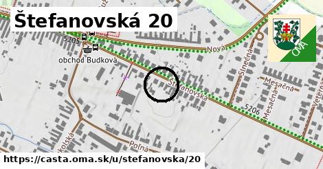 Štefanovská 20, Častá