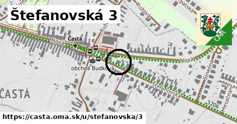 Štefanovská 3, Častá