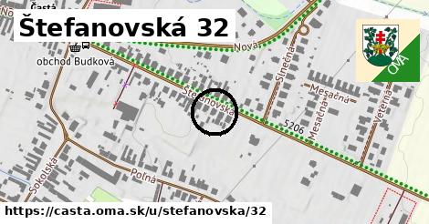 Štefanovská 32, Častá