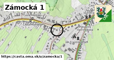 Zámocká 1, Častá