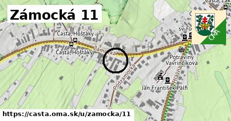 Zámocká 11, Častá