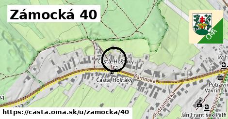 Zámocká 40, Častá