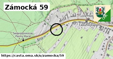 Zámocká 59, Častá