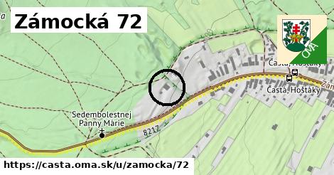 Zámocká 72, Častá